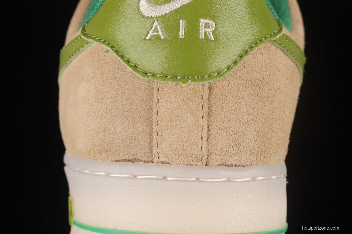 NIKE Air Force 11407 Low Cactus Desert Cactus Dark low-top Leisure Board shoes CV1755-100