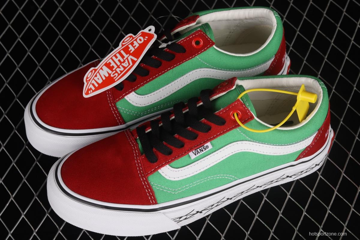 Supreme x Vans Skate Old Skool Vance cooperative low-top casual shoes VN0A51215SA