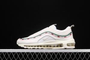 NIKE Air Max 97 Undefeated Co-signed White and Green bullet 986-100