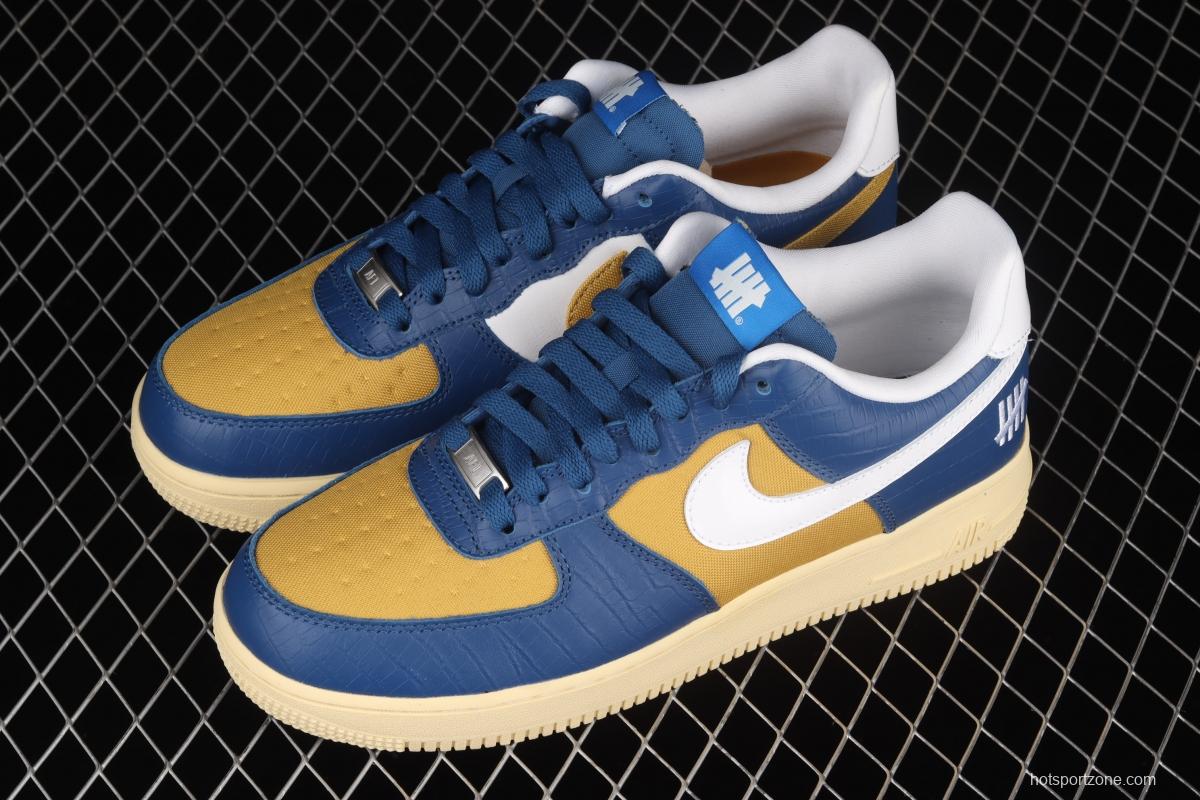 Undefeated x NIKE Air Force 1 Low SP five-bar invincible joint style low-end sports leisure board shoes DM8462-400