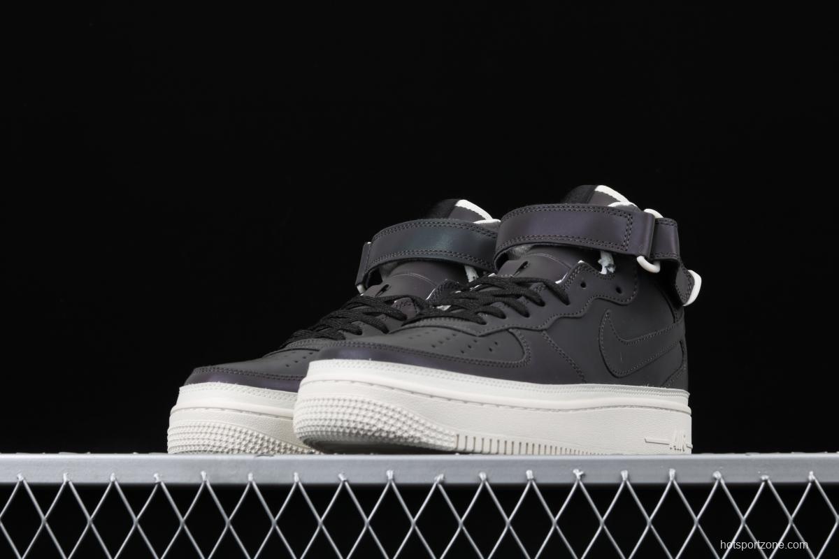 NIKE Air Force 1x 07 Mid chameleon medium top casual board shoes AT1118-600