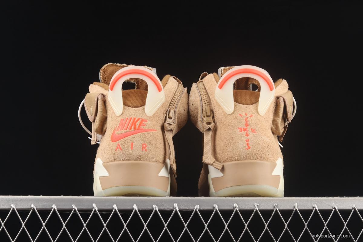 Travis Scott x Air Jordan 6 British Khaki khaki DH0690-200