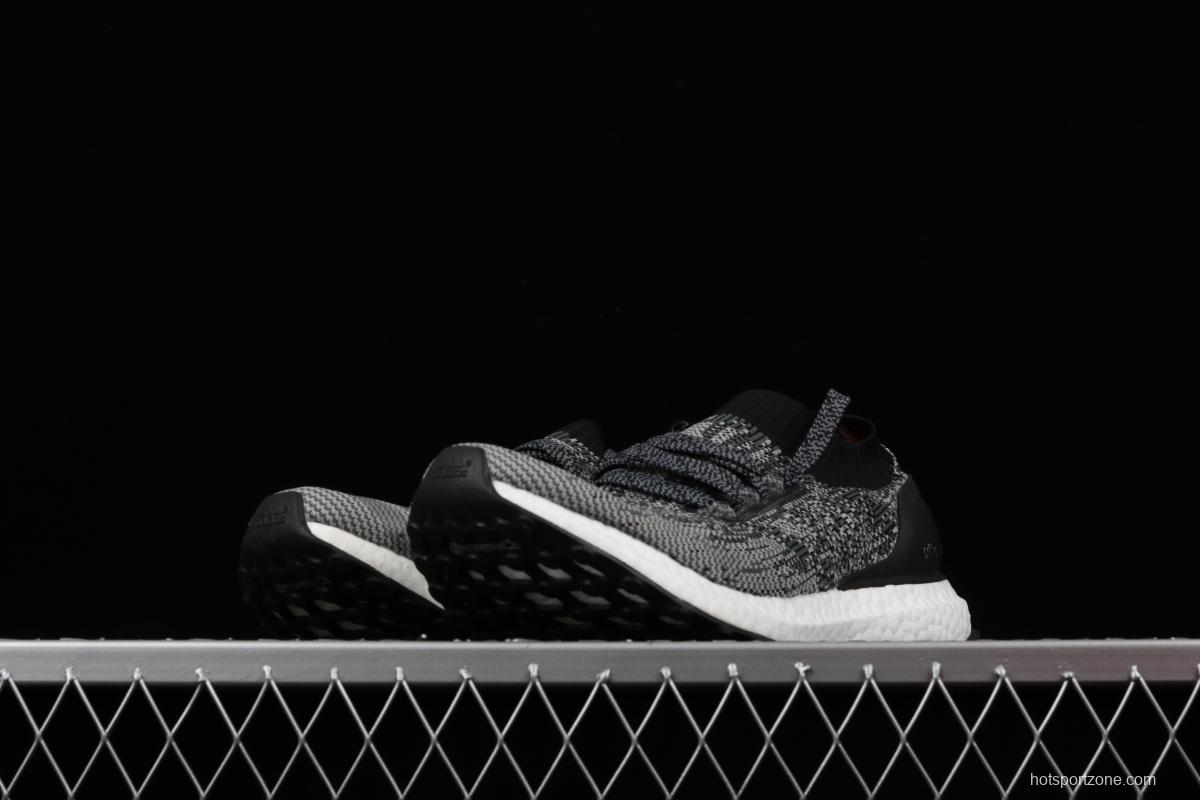 Adidas Ultra Boost Uncaged LTD Triple Black BB3900 socks and shoes