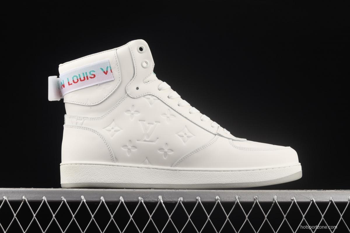 LV RIVOLI With Chips sports shoes series high upper board shoes