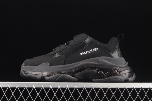 Balenciaga Triple S 3.0 full-combination nitrogen crystal outsole W2FB11000 for retro casual running shoes