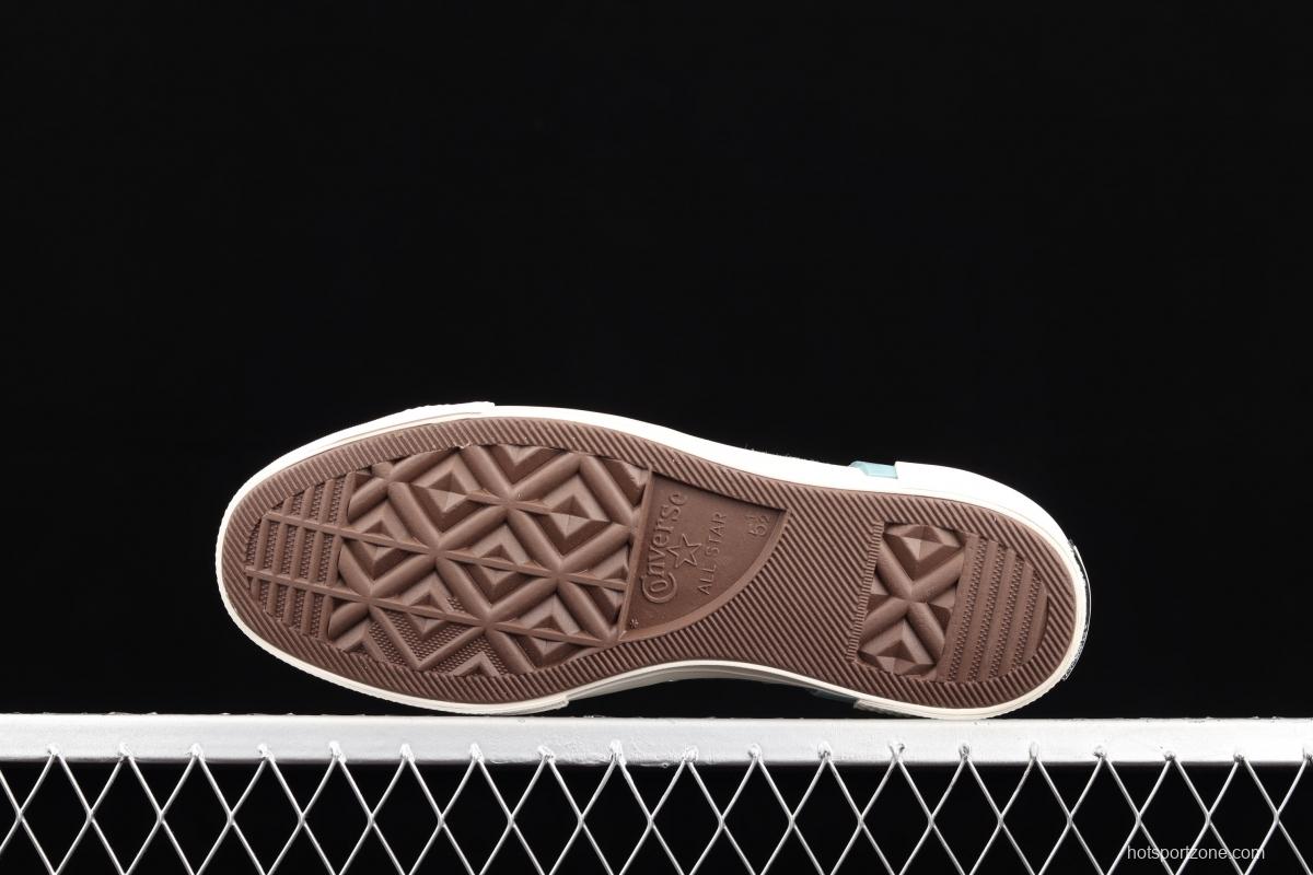 Converse Chuck 70s Tangram splicing low-top casual board shoes 572445C