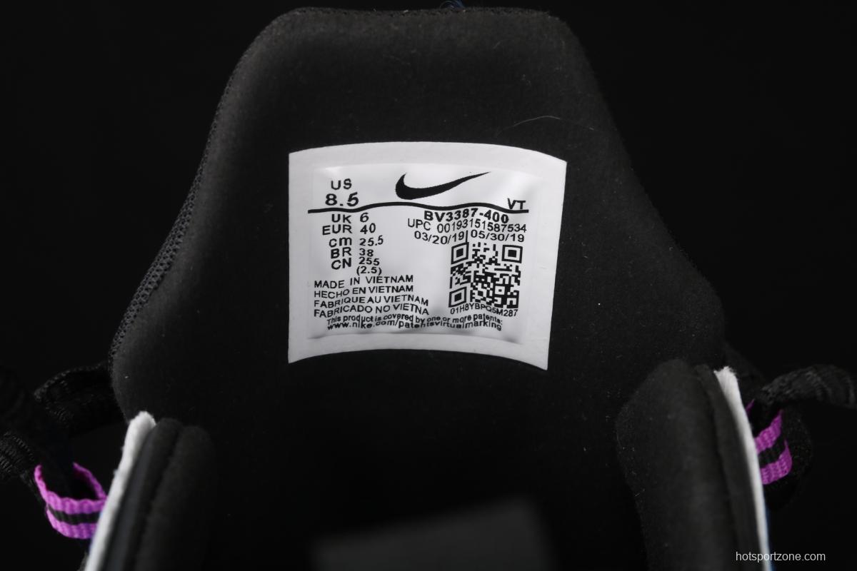 NIKE Air Max 270React 2020 new high-frequency mesh hollowing out function half-palm air cushion running shoes BV3387-400