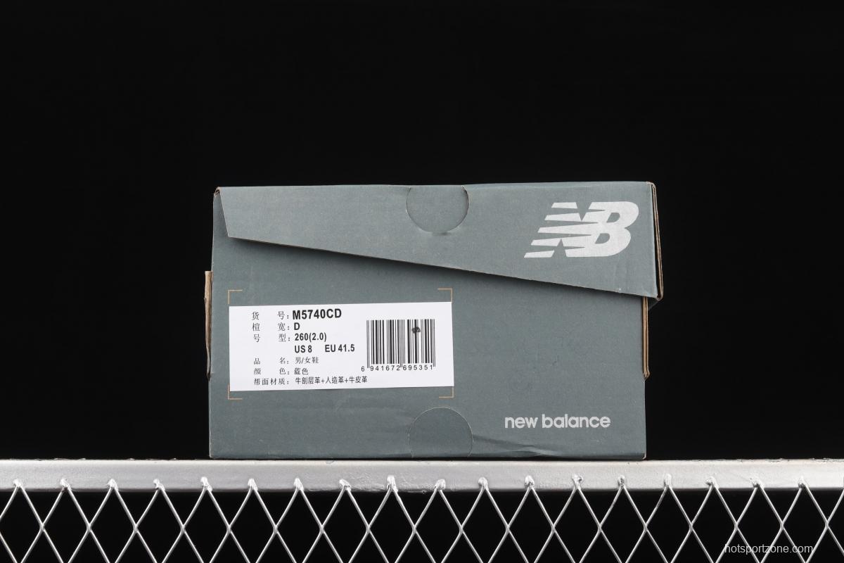 New Balance NB5740 series retro leisure jogging shoes M5740CD