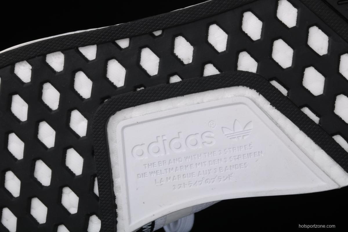 Adidas NMD_R1 Boost Originals Taping EF3326 White Samurai