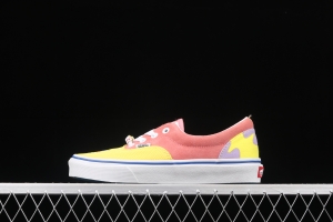 Vans Era SpongeBob theme animation joint series pie star mandarin duck pink yellow low-top casual board shoes VN0A54F19ES