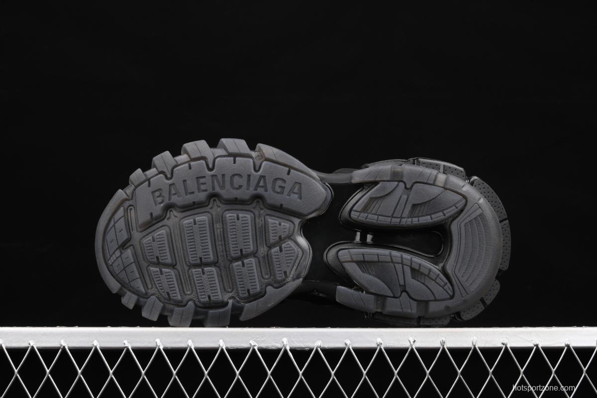 Balenciaga Sneaker Tess s.Gomma Res BI ALV/TIS EFF NUBUK/TIS E 2020 latest color matching trend running shoes W3BM11000