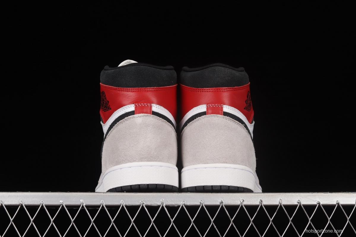 Air Jordan 1 Light Smoke Grey light soot 555088-126