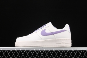 NIKE Air Force 1x07 canvas star low top casual board shoes 315122-600