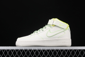 NIKE Air Force 1x 07 Mid 3M reflective Air Force casual board shoes AA1118-012