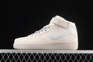 Reigning Champ x NIKE Air Force 120th 07 Mid defending champion six generations of 3M reflective Zhongbang casual board shoes GB0902-112