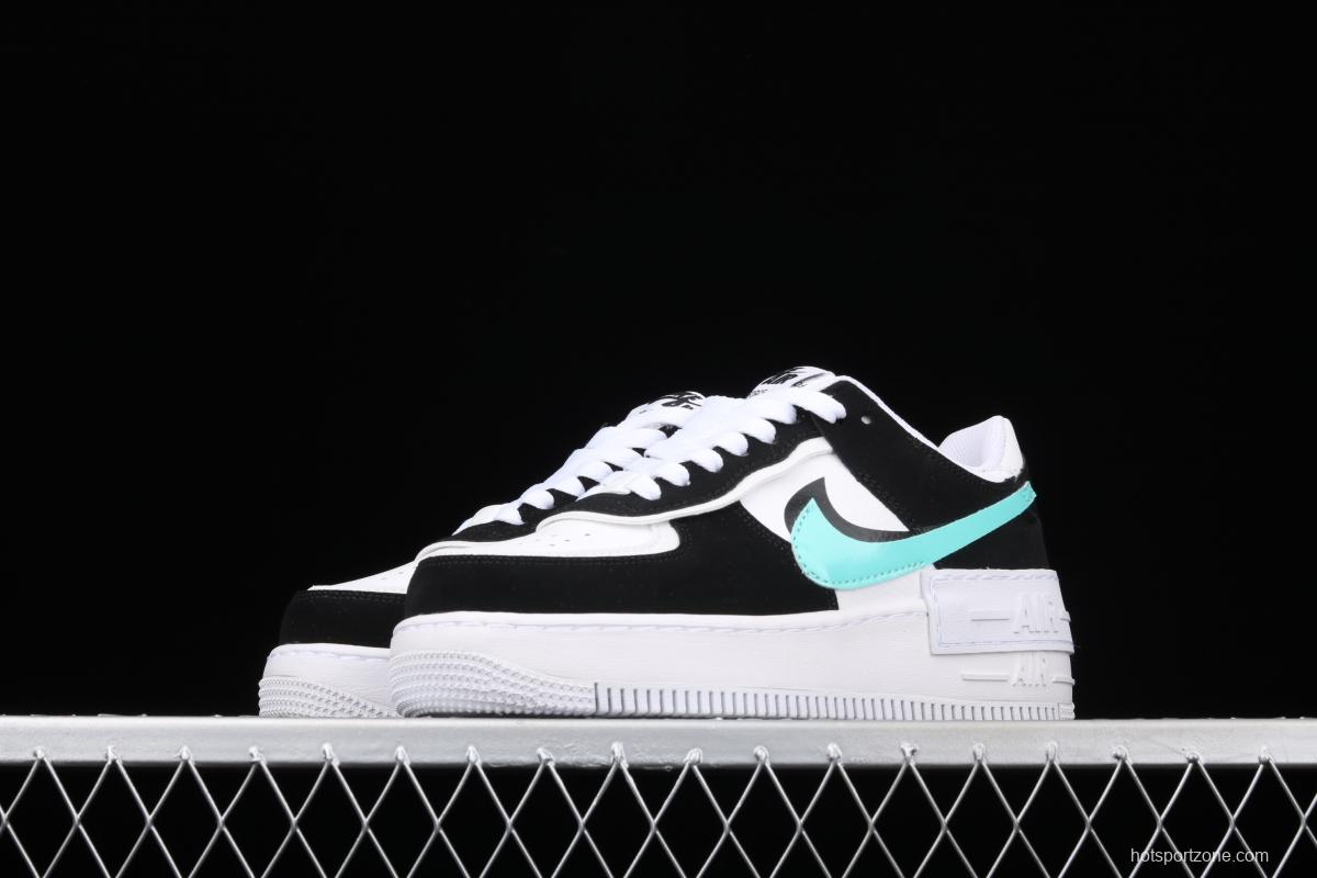 NIKE Air Force 1 ShAdidasow Rtl light weight heightened low-top board shoes CZ7929-100