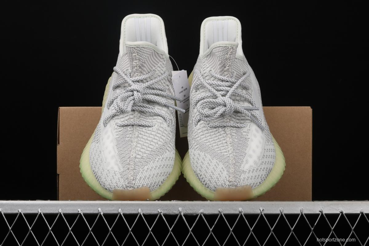 Adidas Yeezy Boost 350 V2 Tailgate FX4348 Darth Coconut 350 second generation hollowed-out Asian gray angel color BASF Boost original