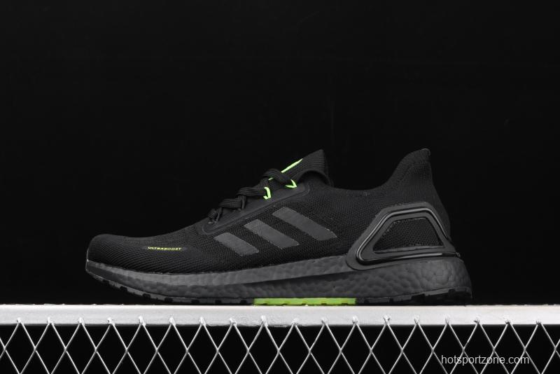 Adidas Ultraboost_S.RDY FY3471's new full-palm popcorn knitted breathable and shock-absorbing leisure running shoes