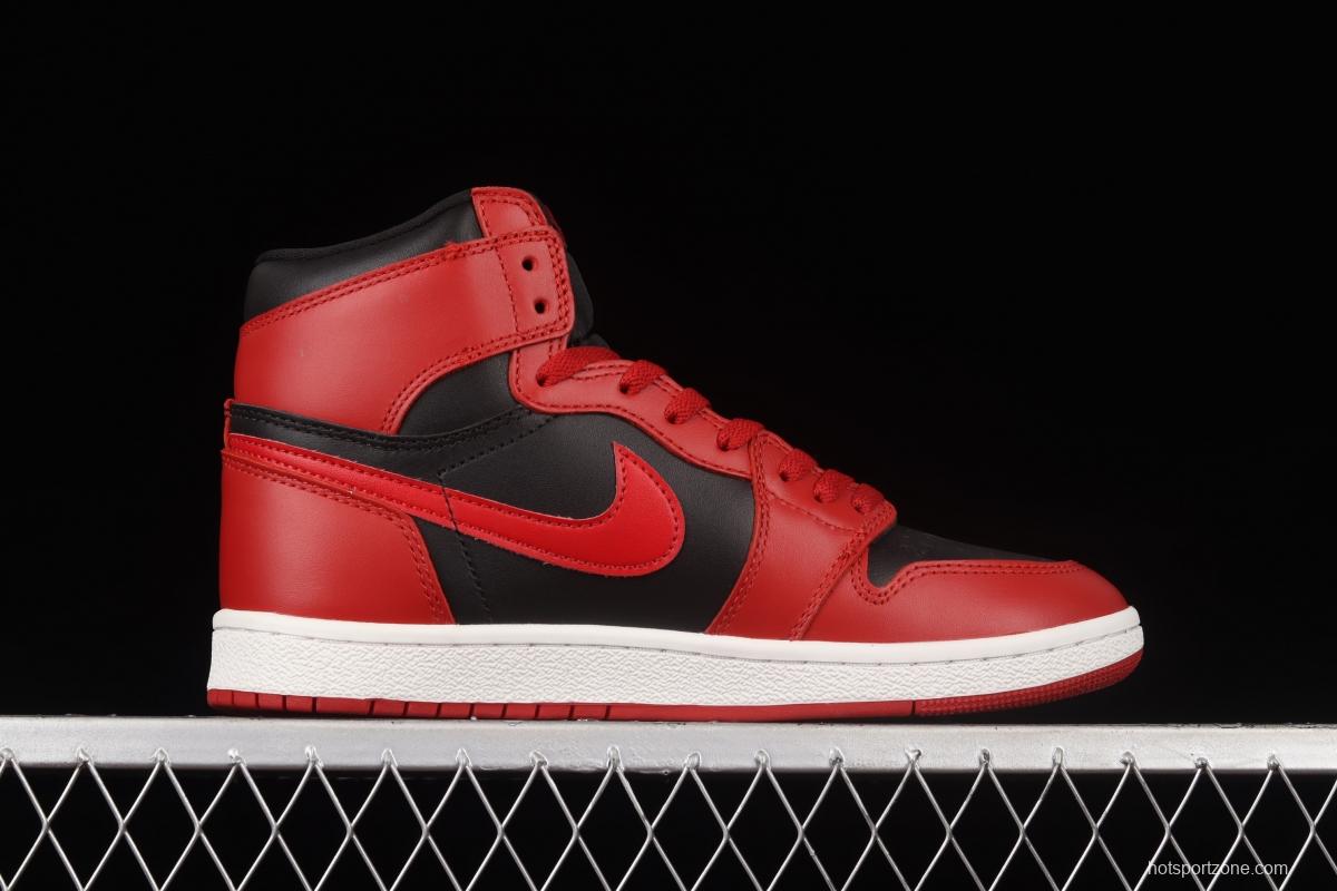 Air Jordan 1 Hi 85 reverses black and red forbids wearing high top basketball shoes BQ4422-600