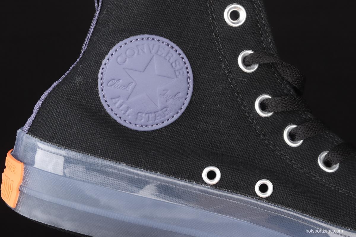 Converse Chuck Taylor All Star CX neutral crystal jelly sole hit color canvas high upper shoes 171400C