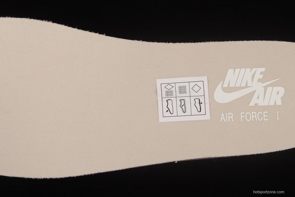 NIKE Air Force 1 Low Sherpa wool lined low-top casual board shoes DO7195-025