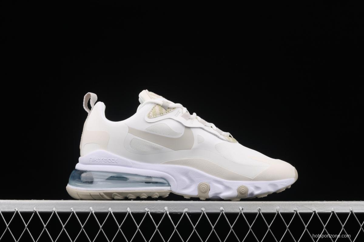 NIKE Air Max 270React new high-frequency mesh function half-palm air cushion running shoes CV8815-100