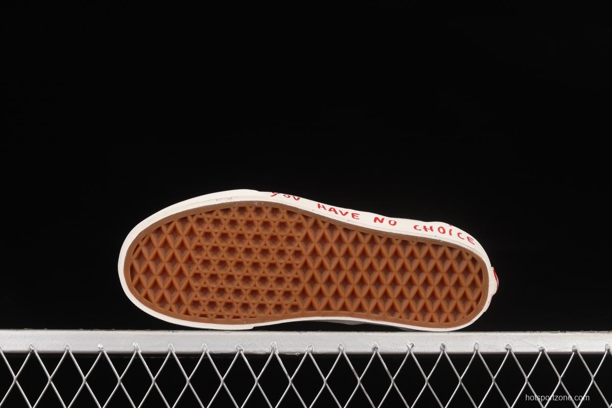 Javier Calleja x Vans Classic Slip-On 9 Custom Loafers Shoes VN0A3JEXPU1