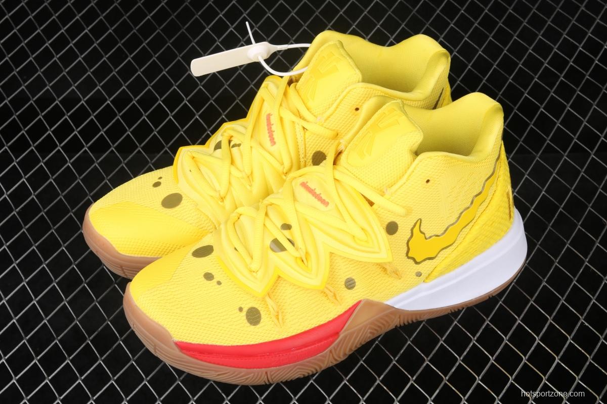 KYRIE 5 x Spongebob Owen 5 SpongeBob color basketball shoes CJ6951-700