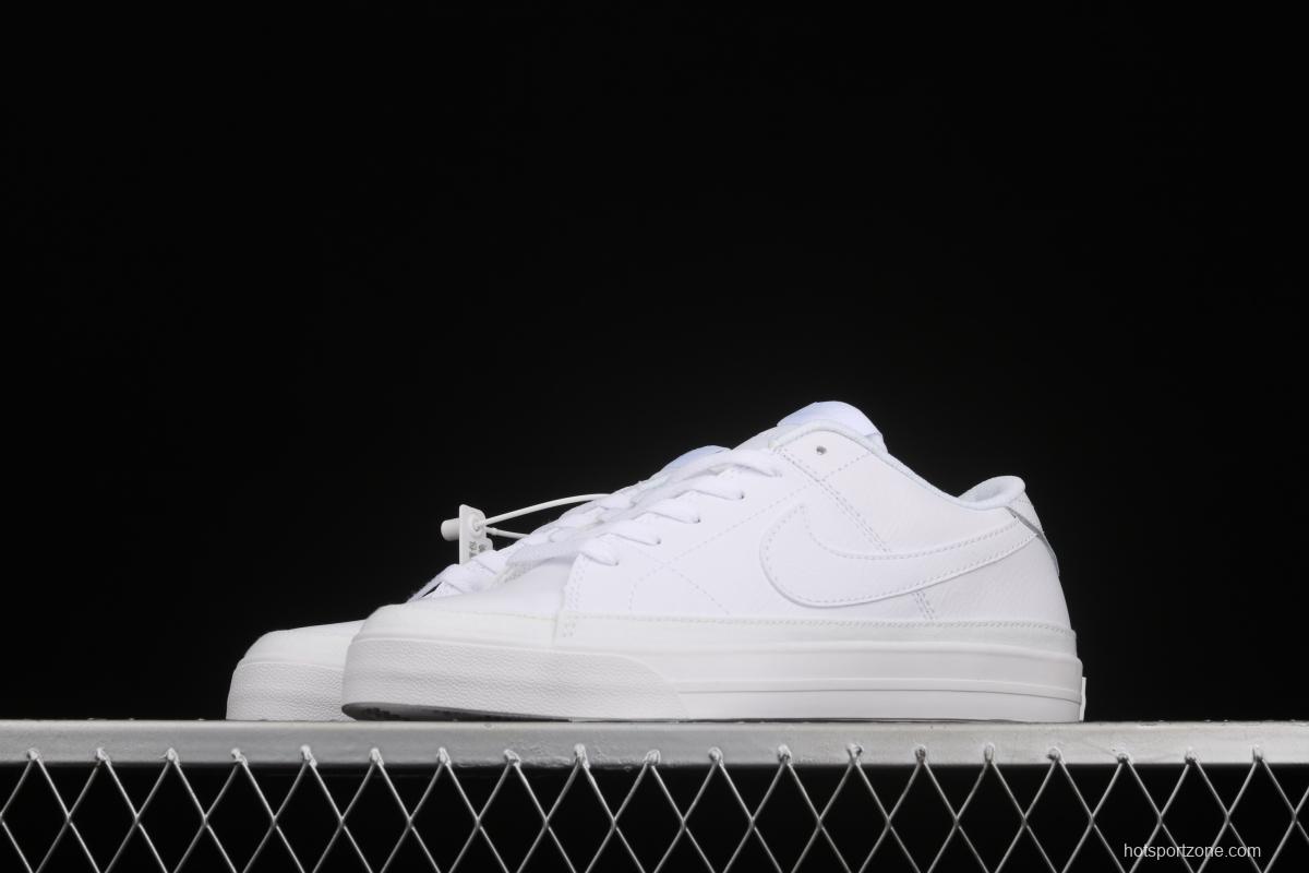 NIKE Court Legacy classic retro leather surface fashion street sports board shoes DA5380-104