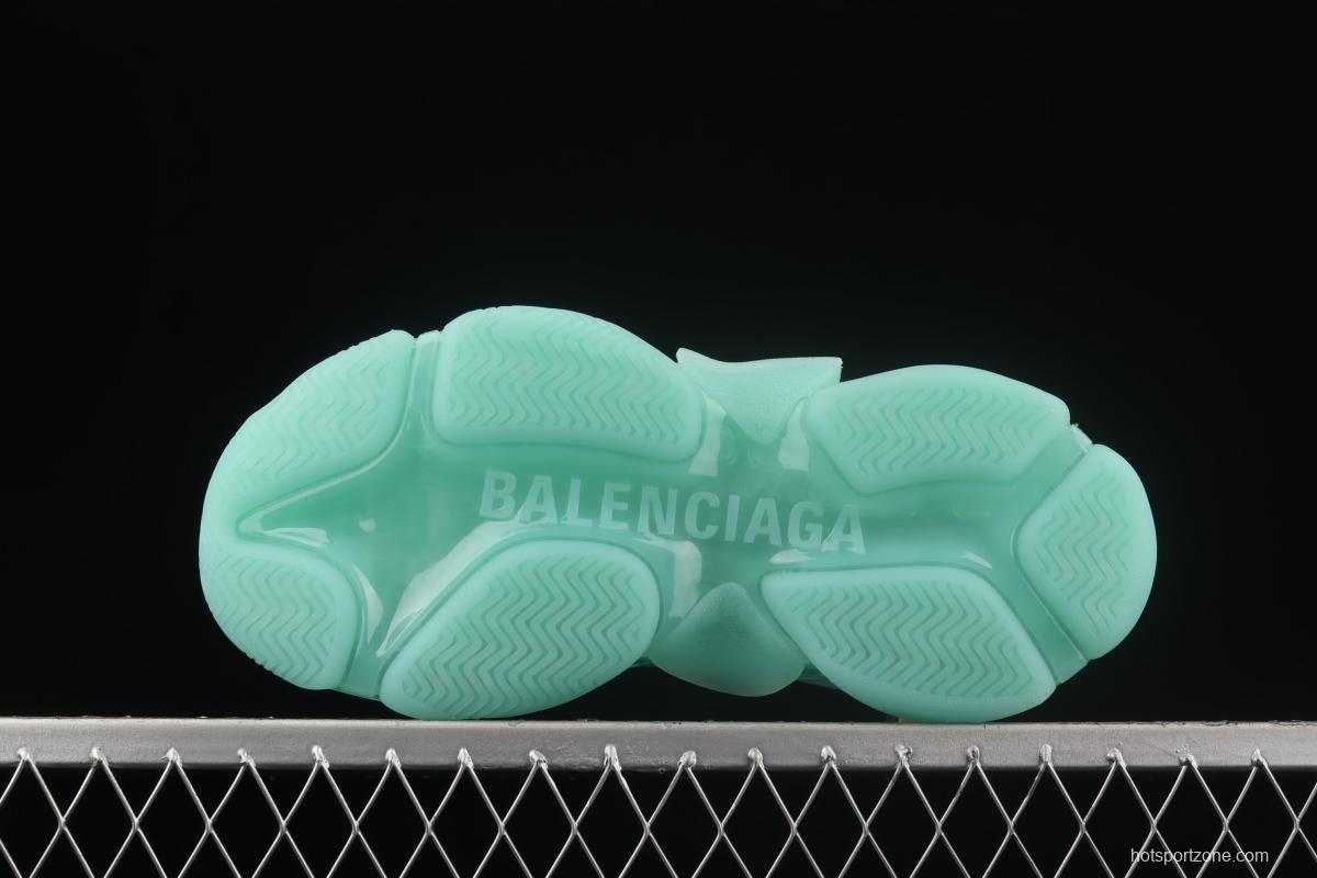 Balenciaga Triple S 3.0 full-combination nitrogen crystal outsole W2GA14500 for retro casual running shoes