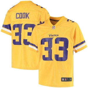 Youth Dalvin Cook Gold Inverted Player Limited Team Jersey