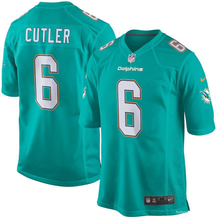 Youth Jay Cutler Aqua Player Limited Team Jersey