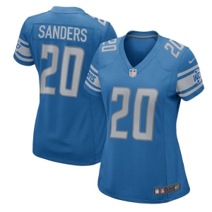 Women's Barry Sanders Blue 2017 Retired Player Limited Team Jersey