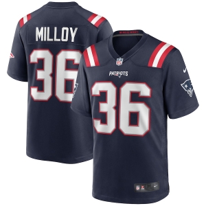 Men's Lawyer Milloy Navy Retired Player Limited Team Jersey