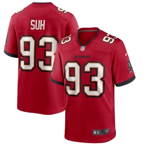 Men's Ndamukong Suh Red Player Limited Team Jersey