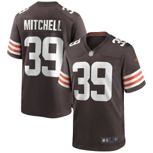 Men's Terrance Mitchell Brown Player Limited Team Jersey
