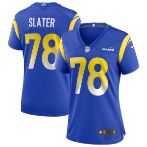 Women's Jackie Slater Royal Retired Player Limited Team Jersey