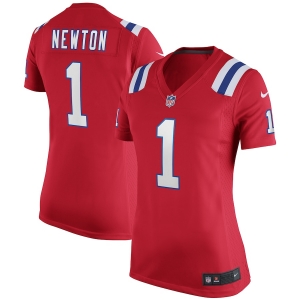 Women's Cam Newton Red Alternate Player Limited Team Jersey