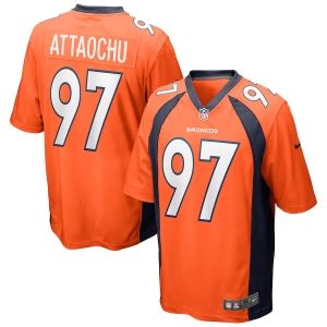 Men's Jeremiah Attaochu Orange Player Limited Team Jersey