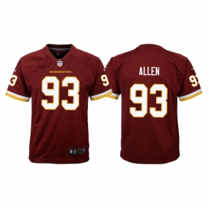 Youth Jonathan Allen Burgundy Player Limited Team Jersey