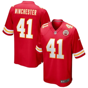 Men's James Winchester Red Player Limited Team Jersey
