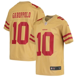 Youth Jimmy Garoppolo Gold Inverted Player Limited Team Jersey