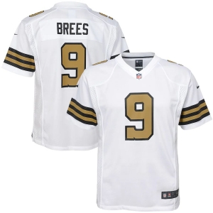 Youth Drew Brees White Rush Player Limited Team Jersey