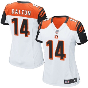 Women's Andy Dalton White Player Limited Team Jersey