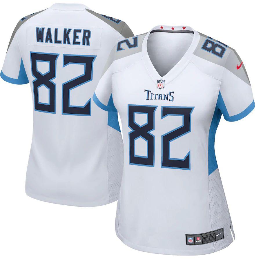 Women's Delanie Walker White Player Limited Team Jersey