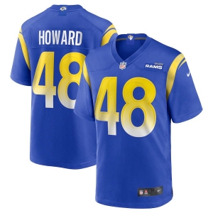 Men's Travin Howard Royal Player Limited Team Jersey