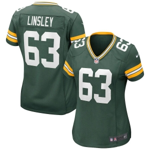 Women's Corey Linsley Green Player Limited Team Jersey