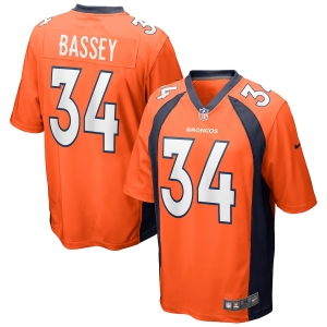 Men's Essang Bassey Orange Player Limited Team Jersey