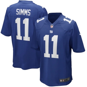 Men's Phil Simms Royal Retired Player Limited Team Jersey