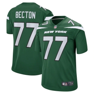 Men's Mekhi Becton Gotham Green Player Limited Team Jersey